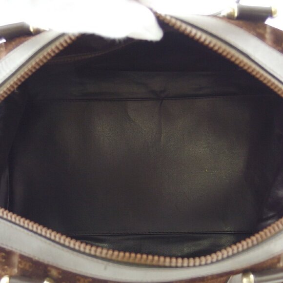 CELINE Handbag Brown beige gold Women Authentic secondhand - Picture 8 of 8